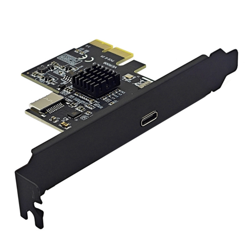 Add on Cards PCI Express X2 to Type-E + Type-C Expansion Card 1