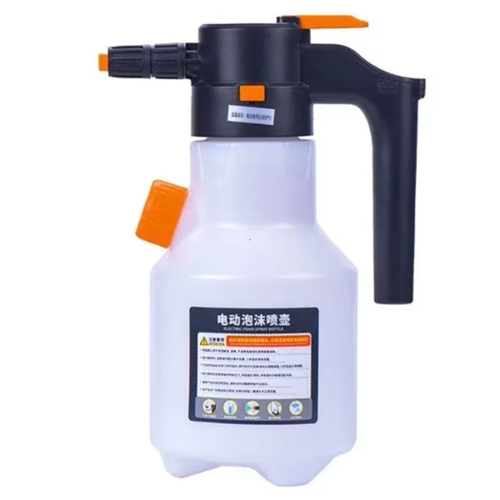 Car Wash Sprayer Electric Foam Sprayer Handheld Professional 2L White 4853307508542