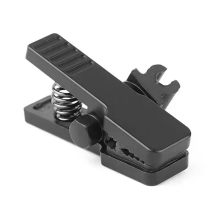 Suporte universal para microfone condensador de instrumento com braçadeira para saxofone