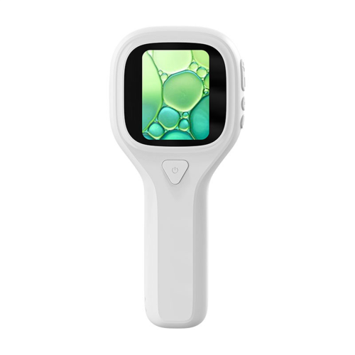 Microscopio digitale portatile con LED, schermo da 20 pollici, bianco 1