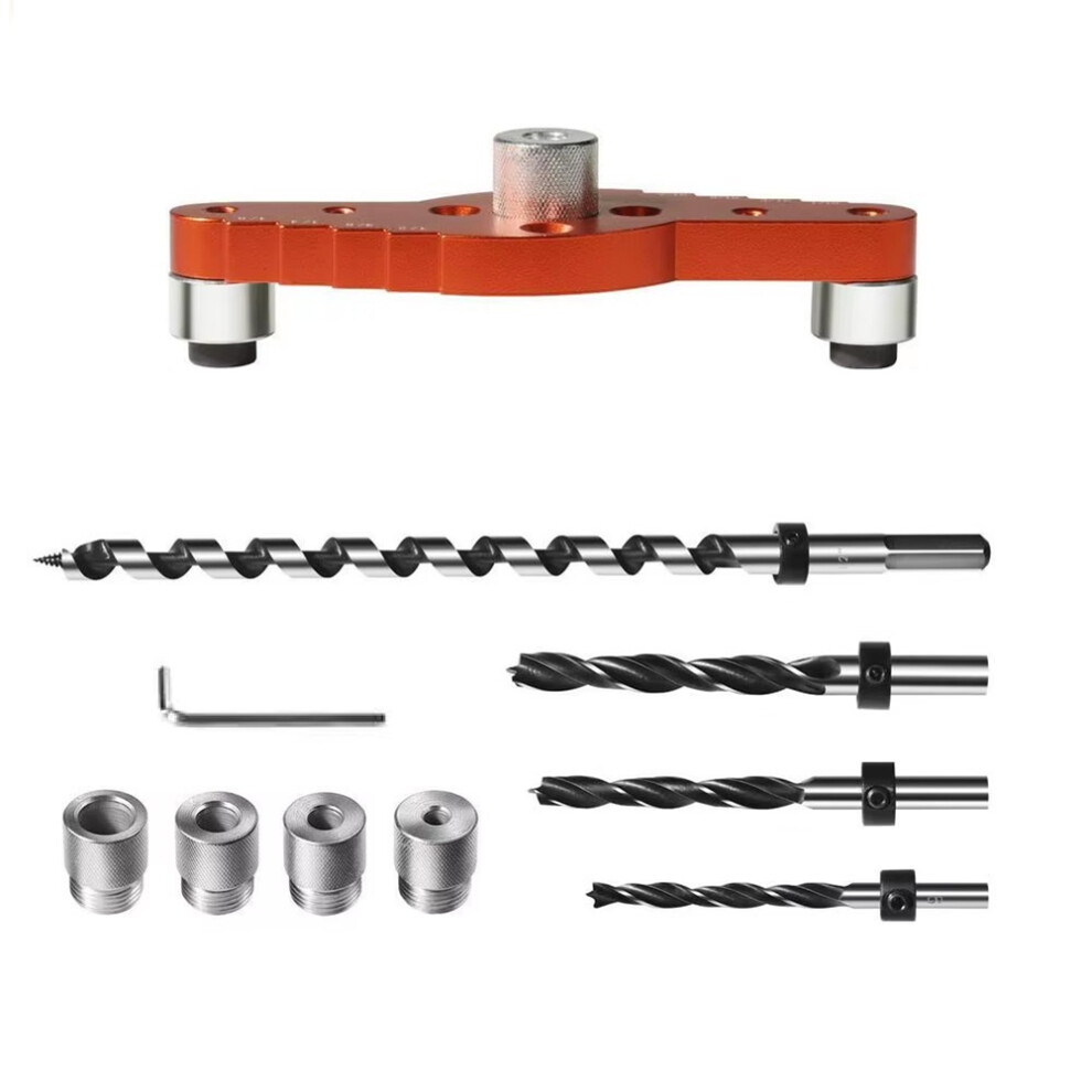 Dowel Jig Kit For Floating Shelf Bracket(1/2 X 11.8Inch Drill Bit) 4853307514819