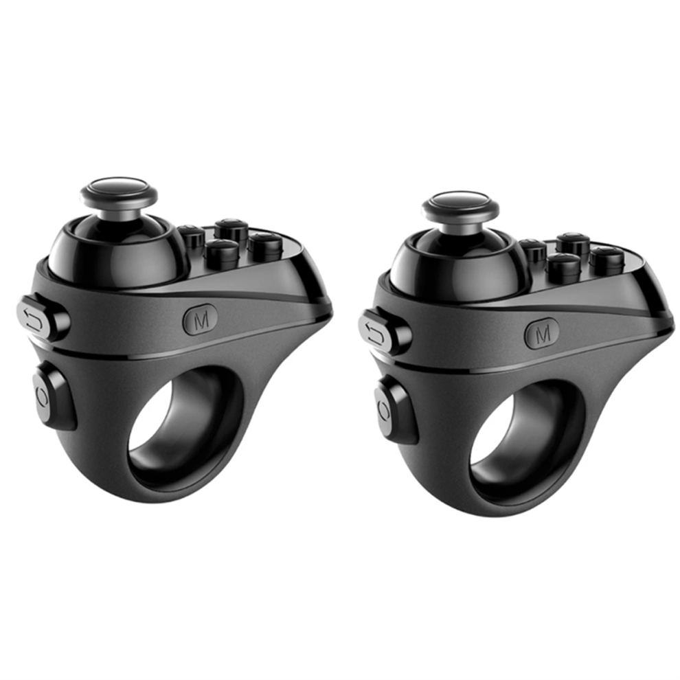 2Pcs R1 Bluetooth Vr Remote Controller Ring Shape For Ios Android 4853307517841