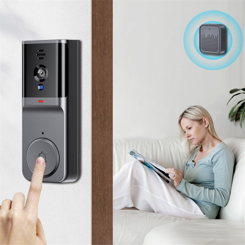 Smart Doorbell Camera with 2-Way Audio, Infrared Night Vision 2