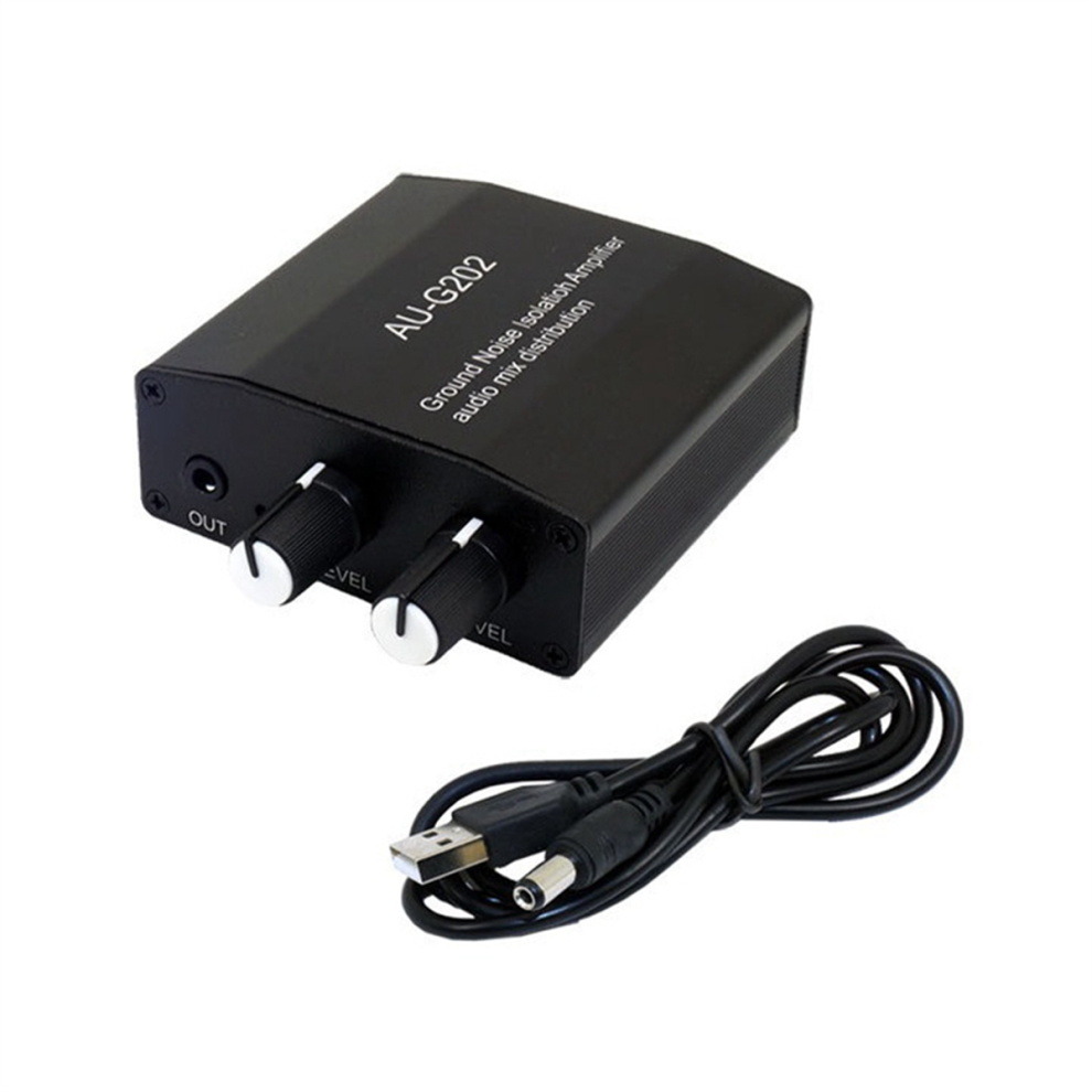 3.5Mm Stereo Noise Isolation Amplifier For Headphone/Amplifier 4853307523514