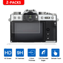 (X-T20)2PCS härdat glas för Fujifilm X-T5 XT5 skärmskydd