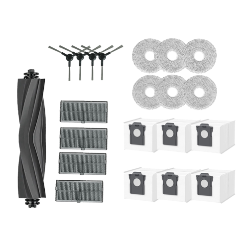 21 Pcs for Dreame Mova E30 Ultra Roller Side Brush HEPA Filter Mop 1