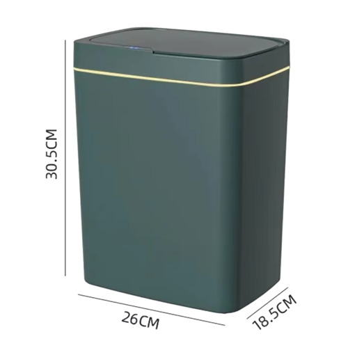 Non-contact narrow smart trash can smart home 15L automatic bagging 1