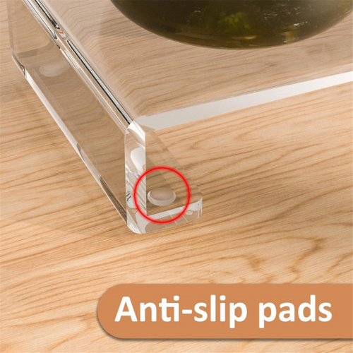 Acrylic Bathroom Counter Tray: Kitchen and Bathroom Tray 2 Pack 2