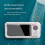 Shower Phone Holder with Bluetooth Speaker IPX4 Waterproof Black 4