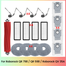 17 pezzi per ricambi per aspirapolvere Roborock QR 798 / QR 598 / QV 35A