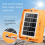 LED Solar FloodLight 1500W Rechargeable Emergency Camping Light 1500W 5