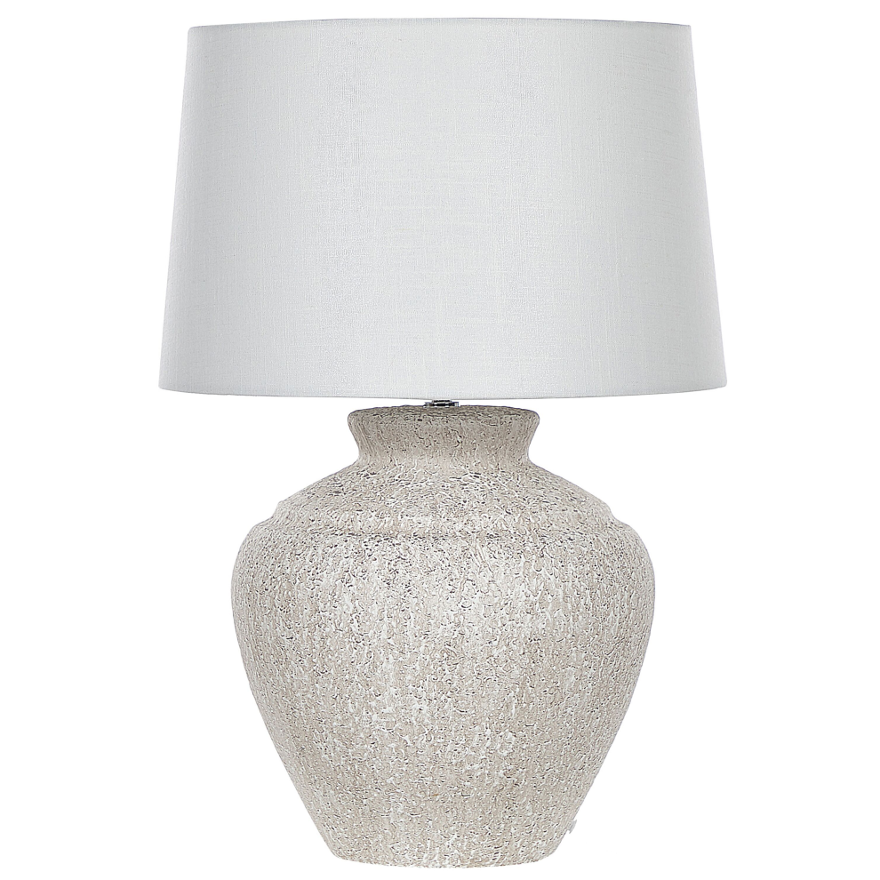 Table Lamp CAINE Ceramic Beige