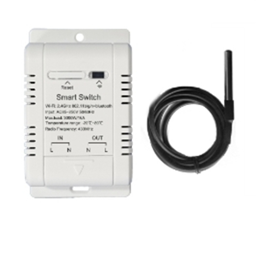 Tuya Wifi 16A Smart Temperature Switch Power Monitor 4853307533803