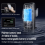 Supporto per telefono da auto wireless con ricarica rapida wireless da 15 W per iPhone B 5