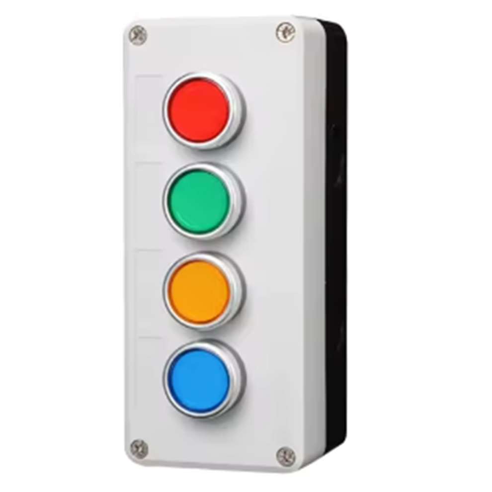 Self-Reset Momentary Waterproof Button Box Switch 4853307538020