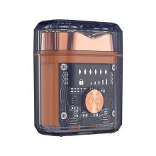 New Electric Shaver Mini Transparent Two-Way Shaver Portable B