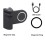 Suporte magnético para celular, suporte para câmera Bluetooth sem fio 3