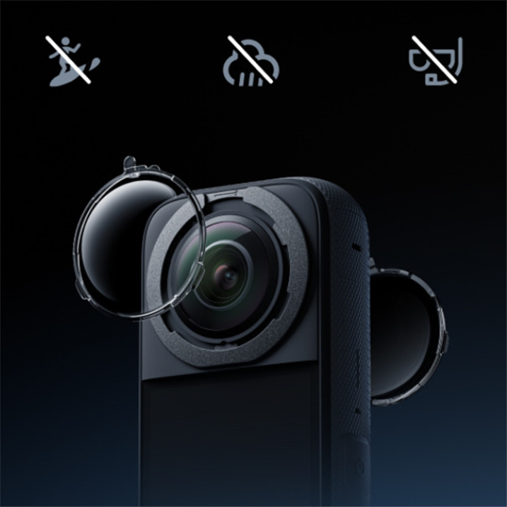 For Insta360 X3 Removable Lens Guards Protector 4853307542867