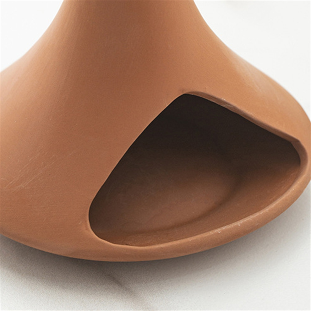 Soporte Para Bandeja De Madera Sagrada De Palo Santo, Soporte Para Bandeja De Salvia, Terracota-image