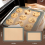 3PCS Silicone Baking Mat Reusable Baking Mat Non-Stick Gray 6