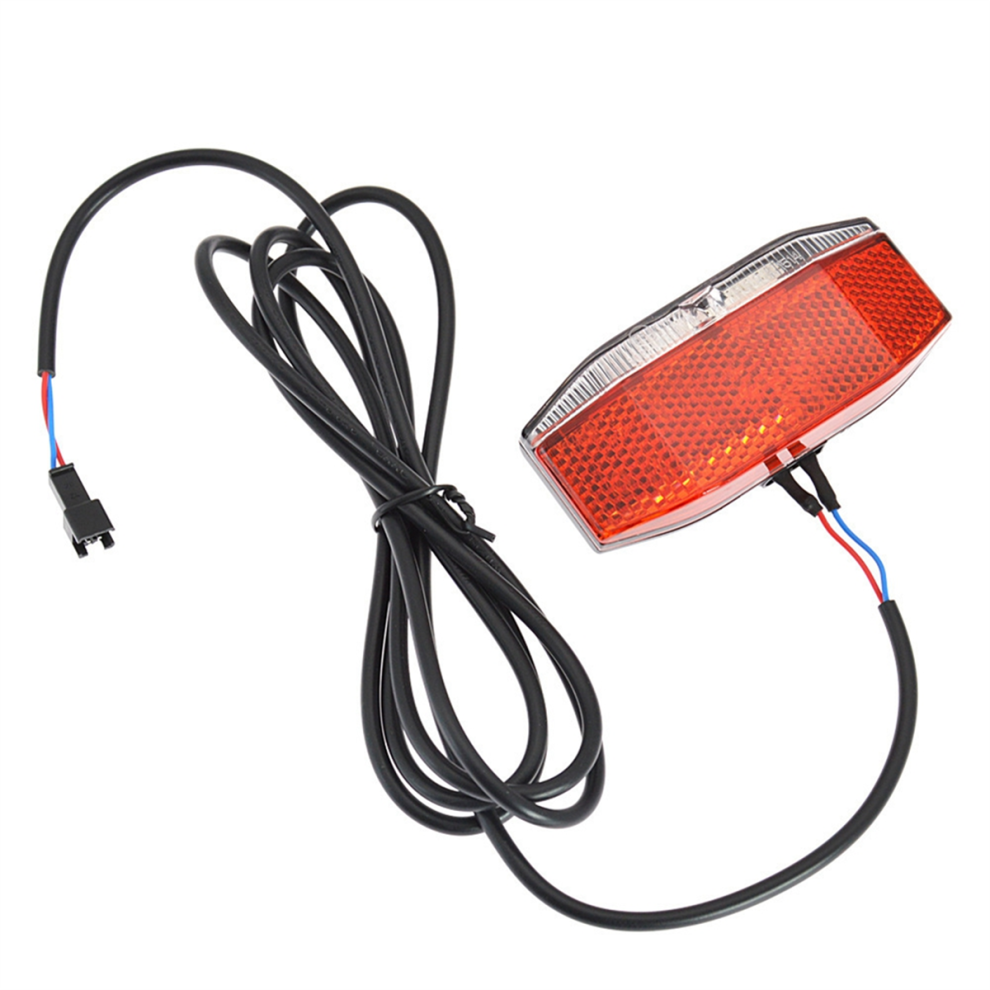 Lampada Posteriore Per Bici Elettrica 6V-48V, Luce Posteriore Per Bici Elettrica, Luce Posteriore A Led Per Bici Elettrica
