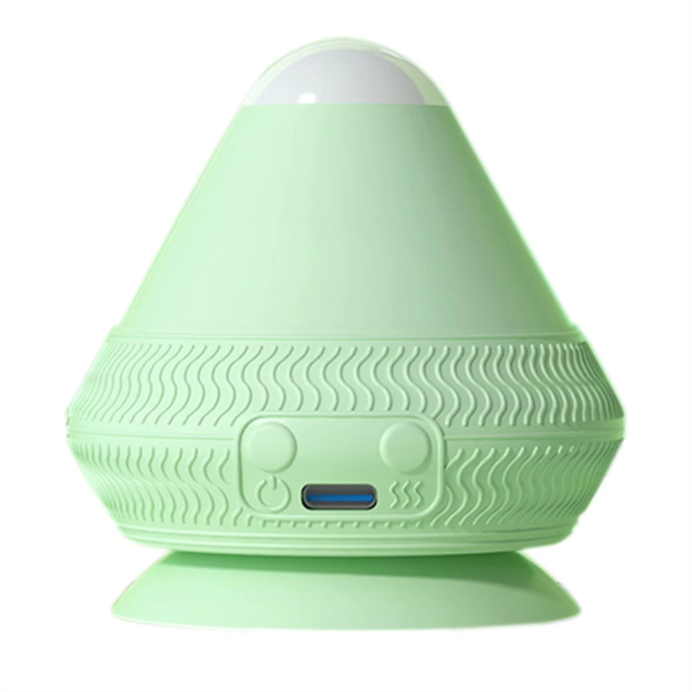 USB Rechargeable Silicone Massage Ball - Vibrating Fitness Massager B