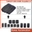 FLO2R-S 433MHz Rolling Code Garagedeur Afstandsbediening Flor-2 3