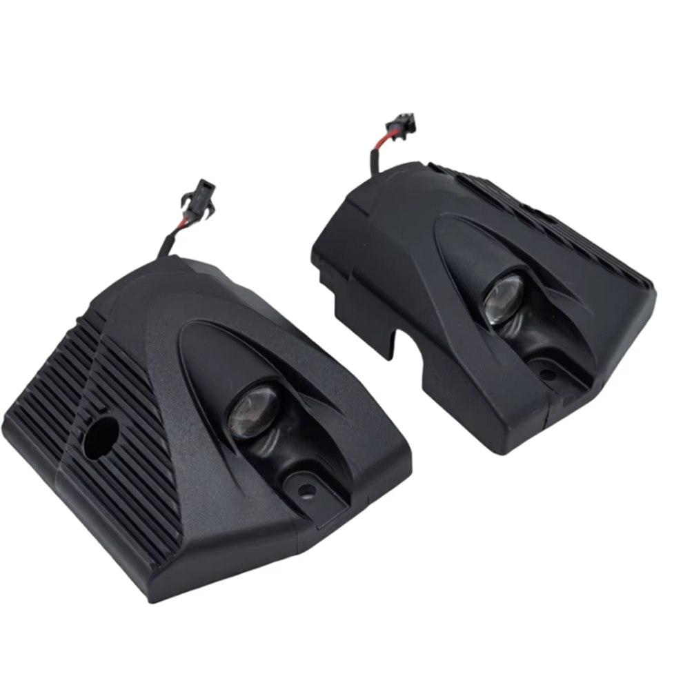 1 Pair Front Side Lights Assembly For Kugoo Kirin Kukirin G2 Master Black 4853831816755