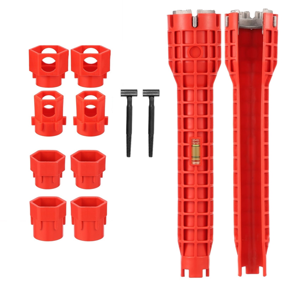 Faucet And Sink Wrench, 14 In 1 Faucet And Sink Installer Tool, 4853831818988