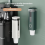 Disposable Cup Holder Wall-mounted Perforation-free Water Cup Shelf,A 3