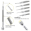 Precision Screwdriver Set 0.6-2.0mm Metric Flat Head Screwdriver 3