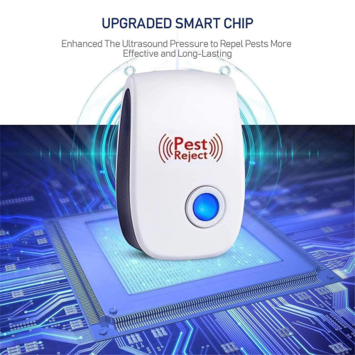 6Pcs Ultrasonic Pest Repeller Insect Bug Repeller Long Range EU Plug 1