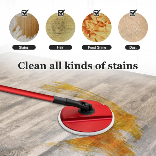 Microfiber Mop Pads Replacement for Vileda Clean Spin Mop Head,B 2