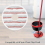 Microfiber Mop Pads Replacement for Vileda Clean Spin Mop Head,B 4