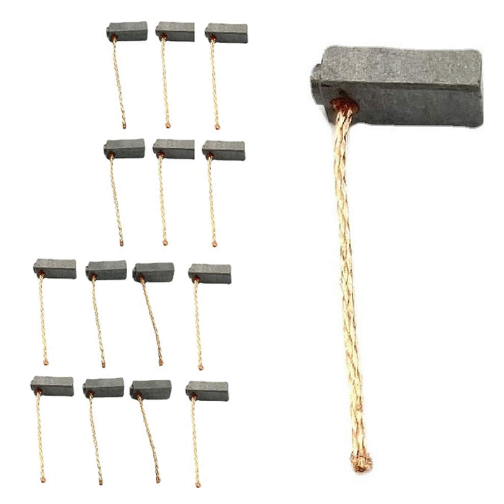 5X6x14mm Carbon Brush Wire Conductor Generator Motor Brush For 24V 4853831829311