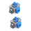 2 joysticks electromagnéticos antideriva TMR para PS5 3
