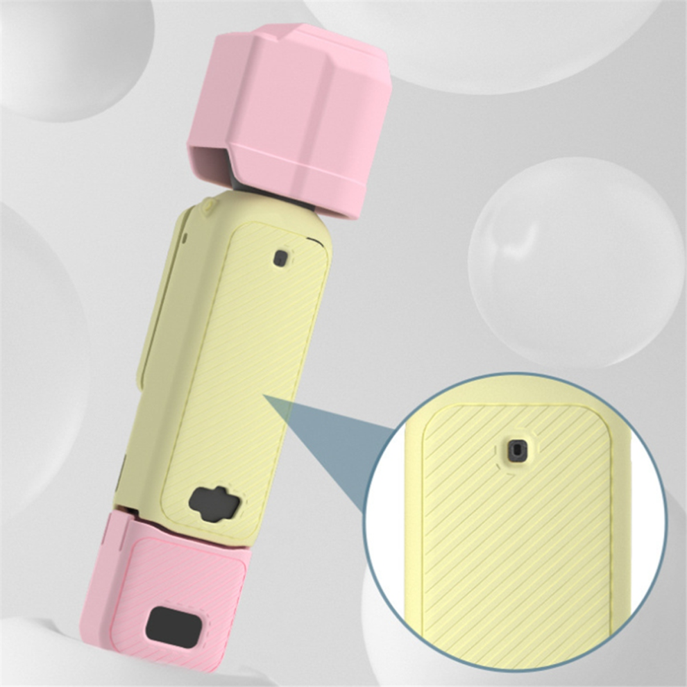 Silicone Protective Cover For Dji Osmo Pocket 3 Handle Soft Sleeve A 4853831825528