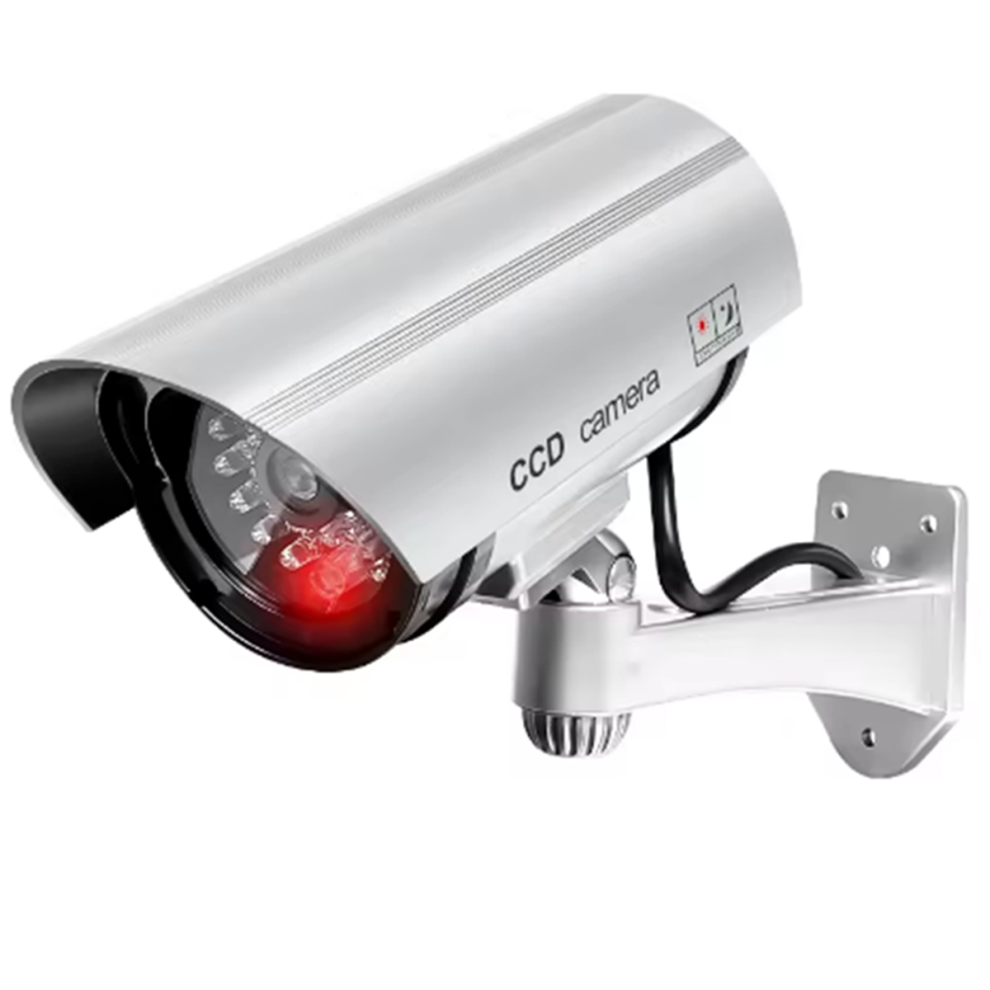 Caméra de sécurité factice, système de surveillance CCTV extérieur factice