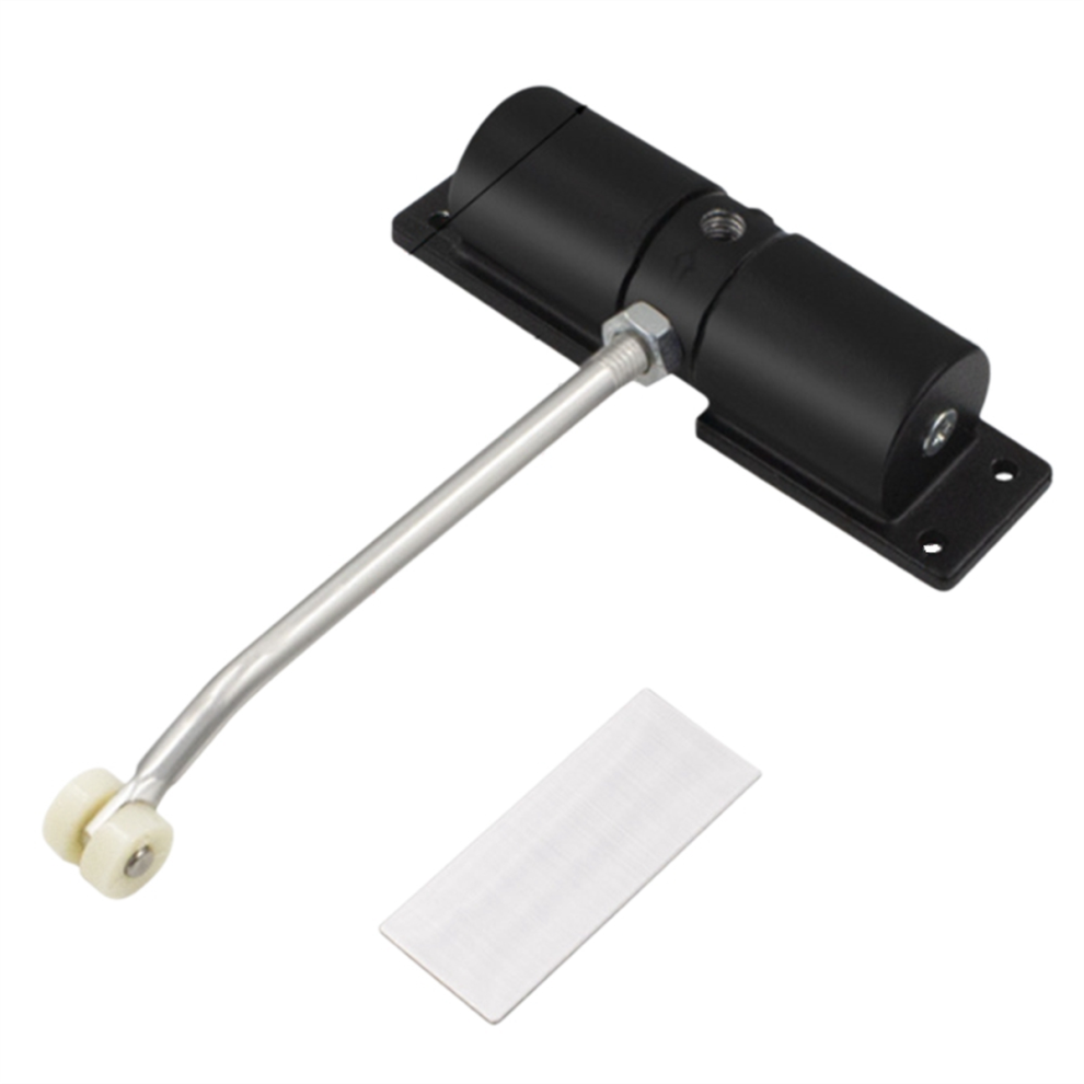 180 Degree Automatic Door Closer Metal Adjustable Heavy Duty Safety 4853831825221