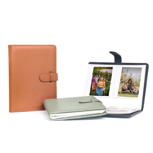 Álbum de fotos Instax Wide de 5 polegadas com 80 bolsos e câmera instantânea para filmes 2