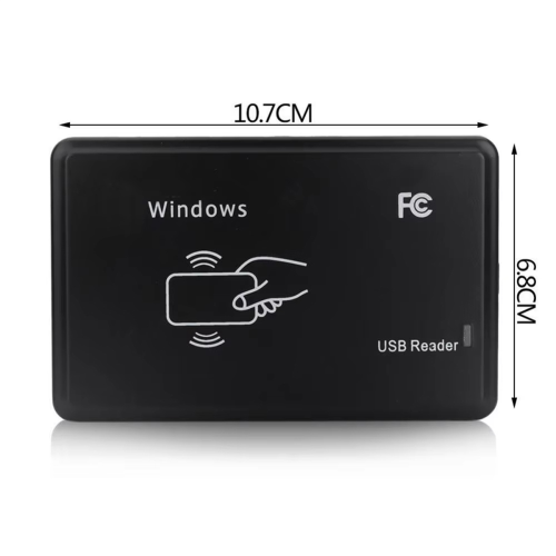 USB-RFID-Lesegerät EM4100 ID kontaktloser Chipkartenleser 1