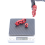 RISK Rear Derailleur Extender Bicycle Frame Gear Link Extension Red 4