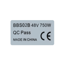 20PCS 48V750W Ebike Sticker for Bafang Front Rear Hub Motor 48V750W