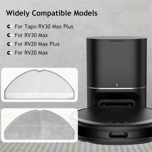 Mop Pad for Tapo RV30 Max Plus Robot Vacuum Cleaner Accessories 1