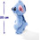 Simba Disney Stitch Live Action Cuddly 25cm Soft Plush Toy 3