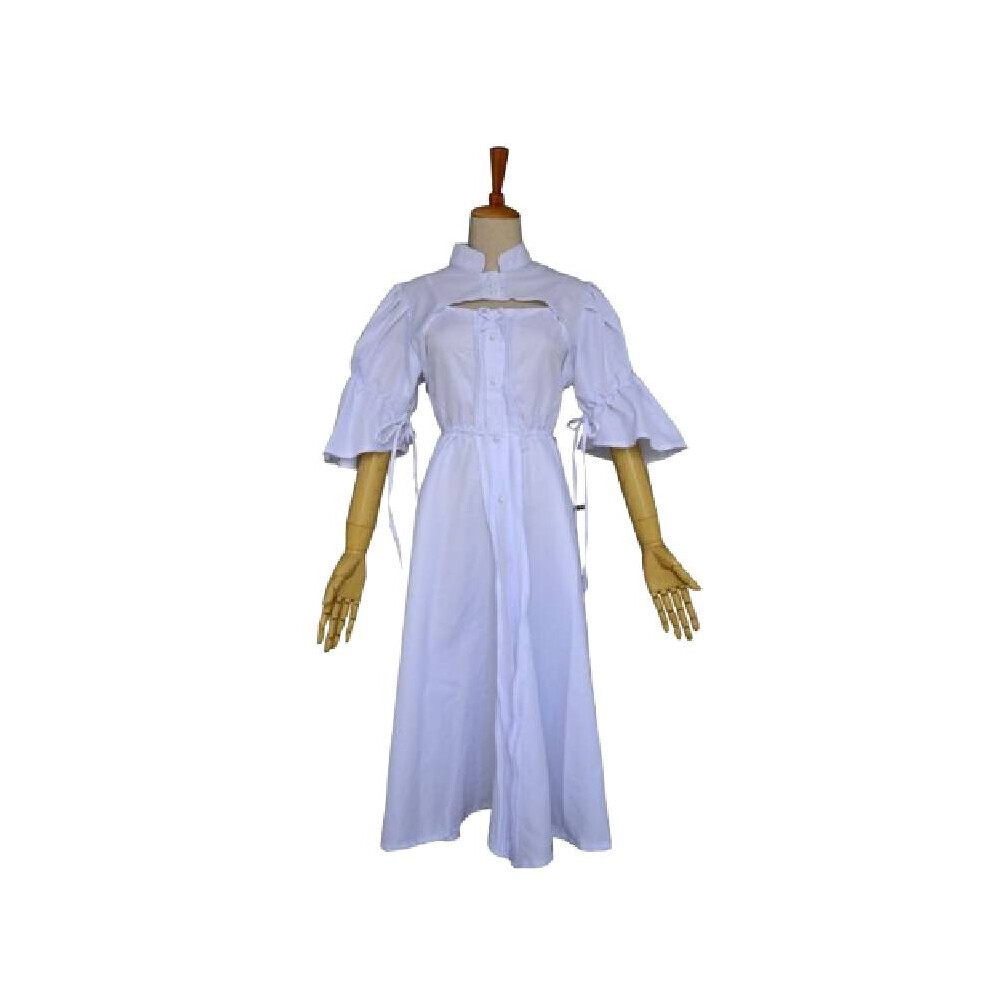 (M ? 157-165 cm ?) Yosuga No Sora Kasugano Sora Cosplay Costume robe blanche demi manches femmes fille