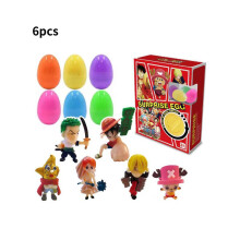 (One Piece) Twist Blind Egg Box Lelu One Piece Lotso Doraemon Ultraman Unicorn Mario Peppa