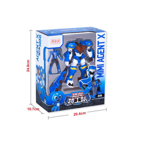 (Σκούρο μπλε) Force Mini Action Figure Κούκλα Παιδιά Παιχνίδι χαρακτή
