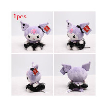 (Kuromi) Sanrio Plush Kuromi Toys Cartoon Animals Fill κούκλα Χριστουγεννιάτικ