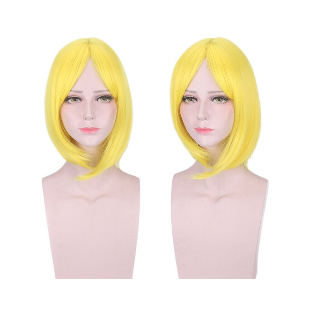 (Perruque diamant jaune, 35 cm/13,78 pouces) The Land Anime Of Lustrous Phosphophyllite Costume Set